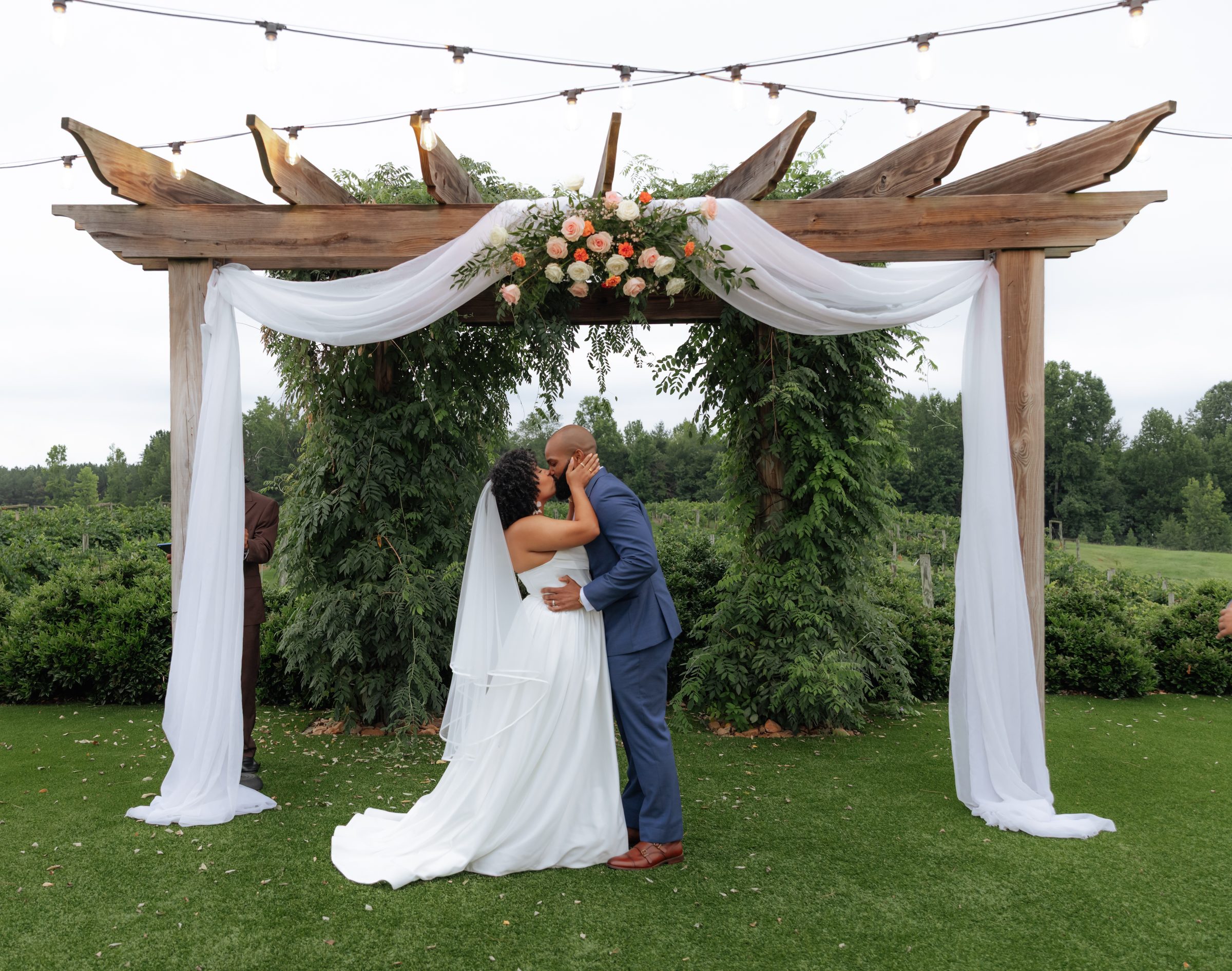 Brigette & Chris wedding photography, Charlotte NC